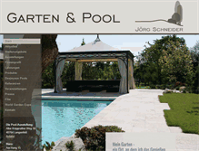 Tablet Screenshot of garten-pool.de
